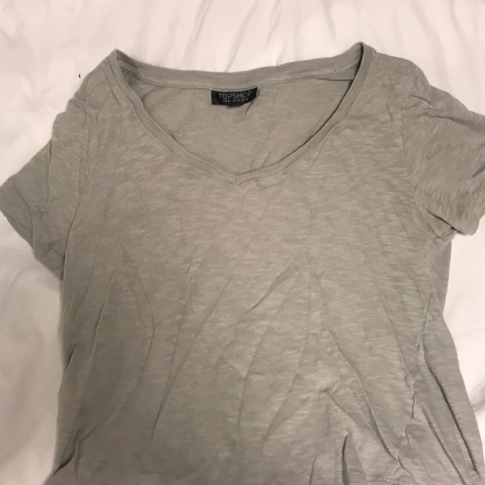 Grey Topshop T-shirt